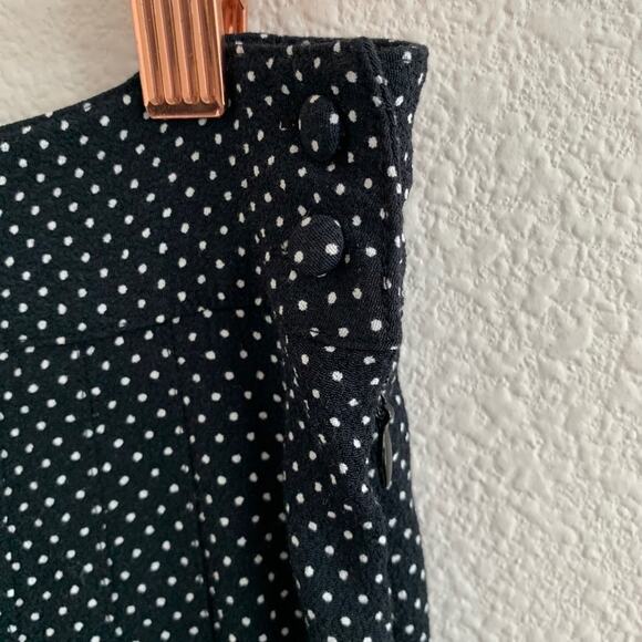 1. State Wide Leg Polka Dot Crop Wide Leg Pants Size 2 - Picture 5 of 11